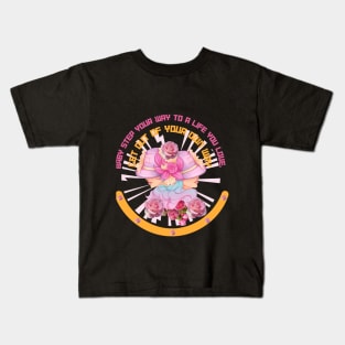 Pink Baby Step Kids T-Shirt